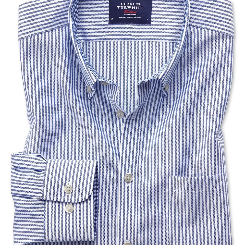 Charles Tyrwhitt Bengal Stripe Casual Shirt
